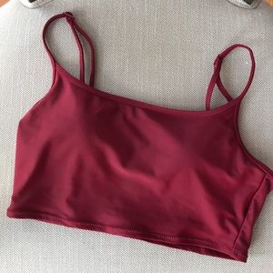 Aerie American Eagle Swimsuit Bikini Crop Top